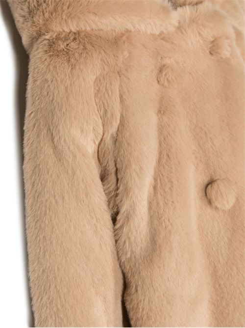 Cappotto bambina teddy Il gufo | B A22GP320PE008143